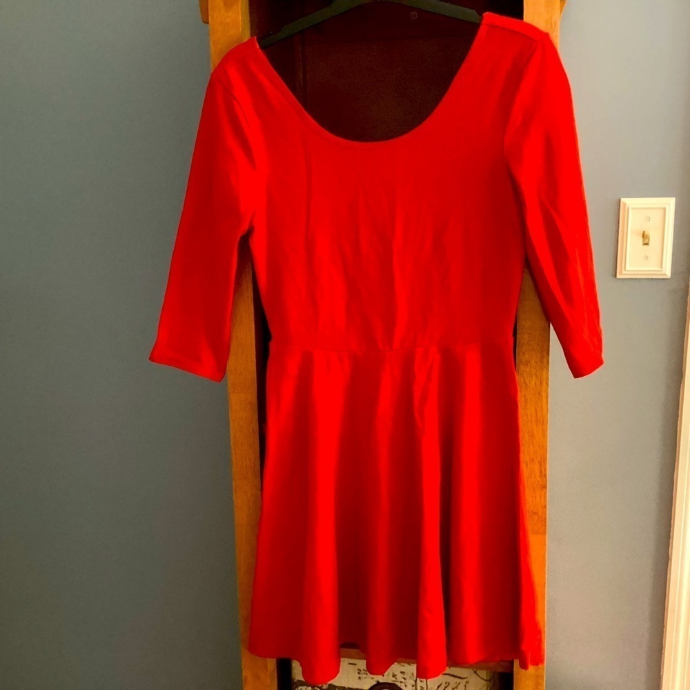 Women’s Express red mini dress, size S.